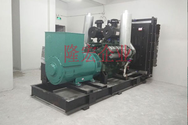 900KW上柴柴油发电机组 佛山三水巨園房地产开发使用