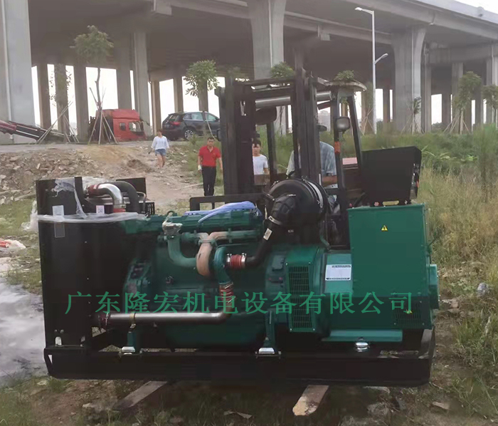 中山高速公路用备用电源、120KW潍柴发电机