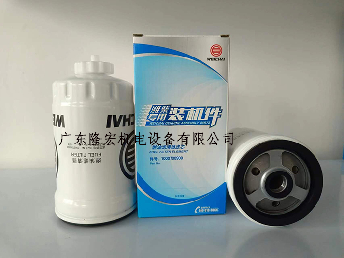 WEICHAI  潍柴动力150KW柴油发电机组  WP6D167E200柴油滤芯 件号1000700909